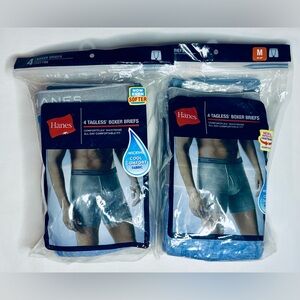 Hanes Tagless Boxer Briefs (2) 4 packs